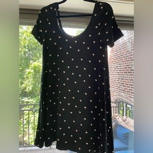 Black minimalist babydoll